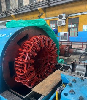 Турбингенератор №2-ын статорын ороомгийн засвар, туршилтын ажил