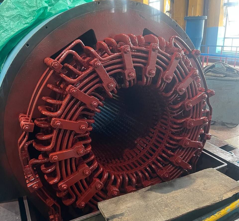 Турбингенератор №2-ын статорын ороомгийн засвар, туршилтын ажил